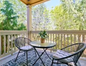 Balcony to relax
