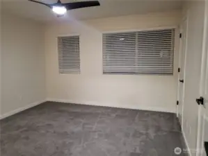 Primary bedroom (fits King size bed easily)