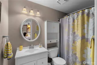 second bedroom private bath