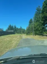 Blueberry Lane access, follow to back of front parcel and corner of back parcel