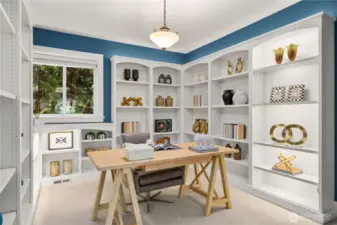 Bedroom on main - can be used as an office