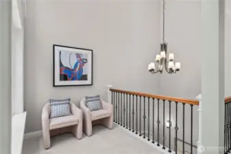 Upstair sitting area
