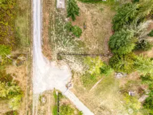 arial of private drive