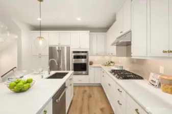 2nd floor Gourmet kitchen.