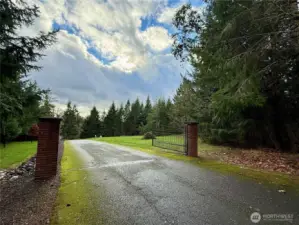 Paved and gated community in Woodland Washington providing stunning 5 acre corner lot at 114 Skyview Rd.