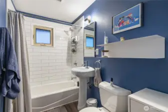 updated bathroom