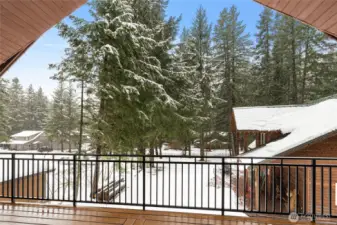 View from ADU covered deck.