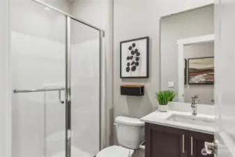 3/4 Main bath - great option for multi-generational living!