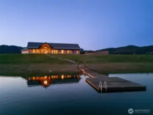 Maybe a midnight skinny dip in the waters of this calm private lake??