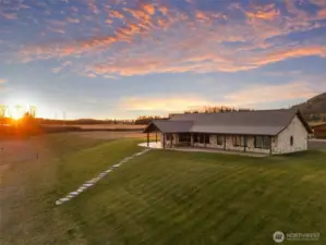 Just steps away from the boat/fishing dock extending from the Lake to the BBQ patio