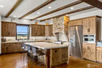 Dual kitchen sink faucets