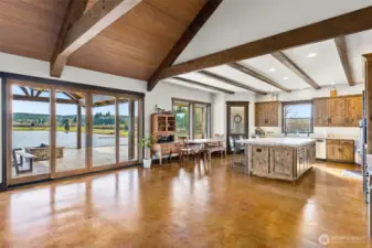 Massive window space offers Outstanding Lake and territorial views and bountiful natural light.