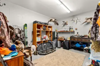 Trophy room in the shop