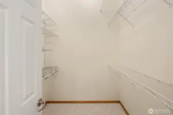 Primary Walk-In Closet