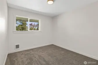 Both bedrooms have plenty of space and large closets