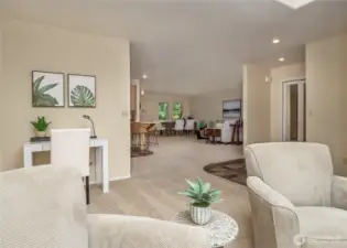 Sunroom looking back