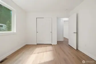 Bedroom number 3   at the end of the hall