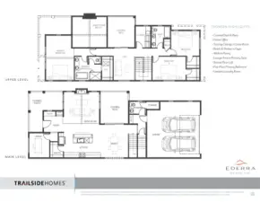 As the newest PNW master-planned community, enjoy 200+ acres of open space, trails & the Coal Trax Mt Bike Park. Soaring ceilings in the great roommake each day worthy of celebration & open floorplan appeals to entertaining. Covered deck & patio. Southern-facing homesites range from the mid600s- 900ks. Enjoy a variety of innovative & distinctive new home options with the best all-season recreation just moments away! Built for the future,indulge in a retreat just 90-min to Seattle. Plans and elevations are artist’s renderings only, may not accurately represent the actual condition of a home asconstructed and may also contain options and upgrades which are not included in the sale. Trailside Homes reserves the right to make changes to the floorplan, specifications, dimensions, design and elevations without prior notice. Stated dimensions and square footage are estimated and should not be usedas representations of the home’s actual size.