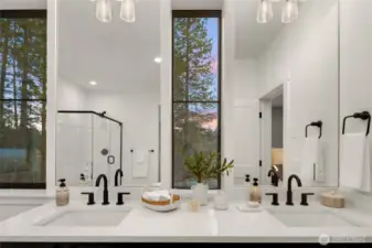 As the newest PNW master-planned community, enjoy 200+ acres of open space, trails & the Coal Trax Mt Bike Park. Soaring ceilings in the great roommake each day worthy of celebration & open floorplan appeals to entertaining. Covered deck & patio. Southern-facing homesites range from the mid600s- 900ks. Enjoy a variety of innovative & distinctive new home options with the best all-season recreation just moments away! Built for the future,indulge in a retreat just 90-min to Seattle. Plans and elevations are artist’s renderings only, may not accurately represent the actual condition of a home asconstructed and may also contain options and upgrades which are not included in the sale. Trailside Homes reserves the right to make changes to the floorplan, specifications, dimensions, design and elevations without prior notice. Stated dimensions and square footage are estimated and should not be usedas representations of the home’s actual size.