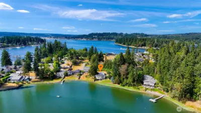 Kayak from the shores of your home to downtown Poulsbo for dinner!