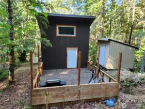 tiny home & deck
