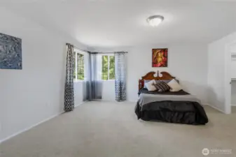 Primary suite is huge!