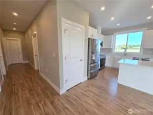 Hallway from Living Area