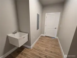 Utility Room leading to garage