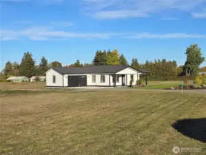 2 flat acres with room for your dream shop as well