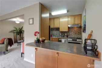 Kitchen w/SS appliances