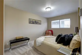 Bedroom 1 w/new dbl.pane windows - virtual stage