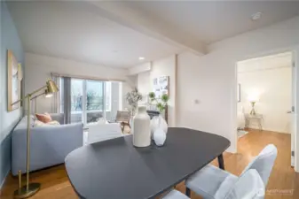 The Home lives large w/ no wasted space.