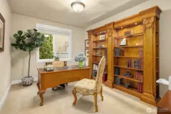 Beautiful office on the main floor.