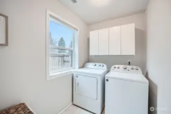 Laundry room. Washer and dryer stay.