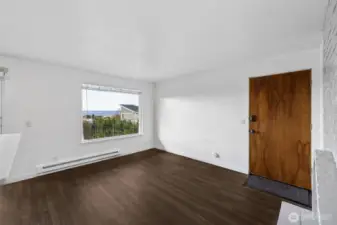 Water views from living room & kitchen- you won't get tire of seeing this view everyday!