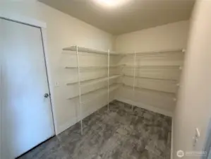 Walk-in pantry