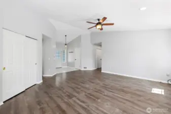 Living room -front entry way