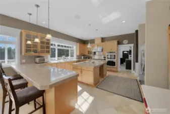 Main kitchen. . .