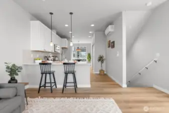 Photographs are for illustrative purposes only. Features, finishes, interior/exterior colors, landscaping and floorplan shown may vary from actual homes built.