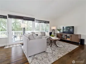 Main level living room