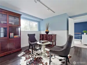 Lower level family room