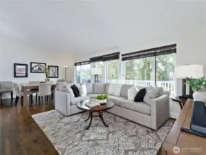 Main level living room