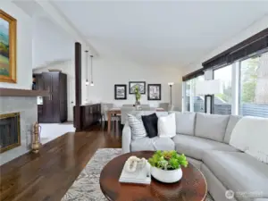 Main level living room