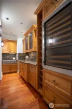 Here is your Butlers Pantry!