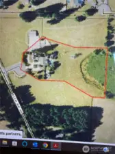 Property Lines are an estimate but gives you a general idea of this beautiful Estate. 3 surrounding lots (Lots 2, 3, 4 are also available to the buyer)