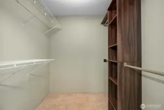 Primary Walk in closet