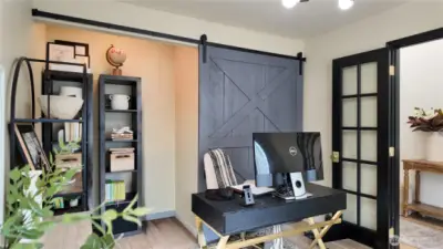 View of closet in bonus room
