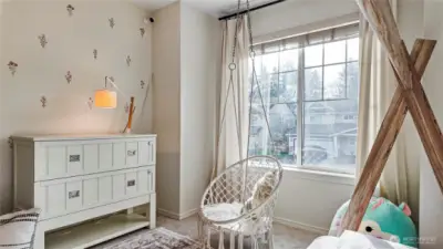 The natural light this room gets is AMAZING!