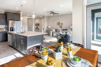 View from dining room