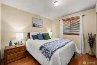 Second bedroom near full hall bathroom.